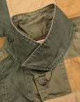 RRL Herringbone Twill Patchwork Infantry Shirt