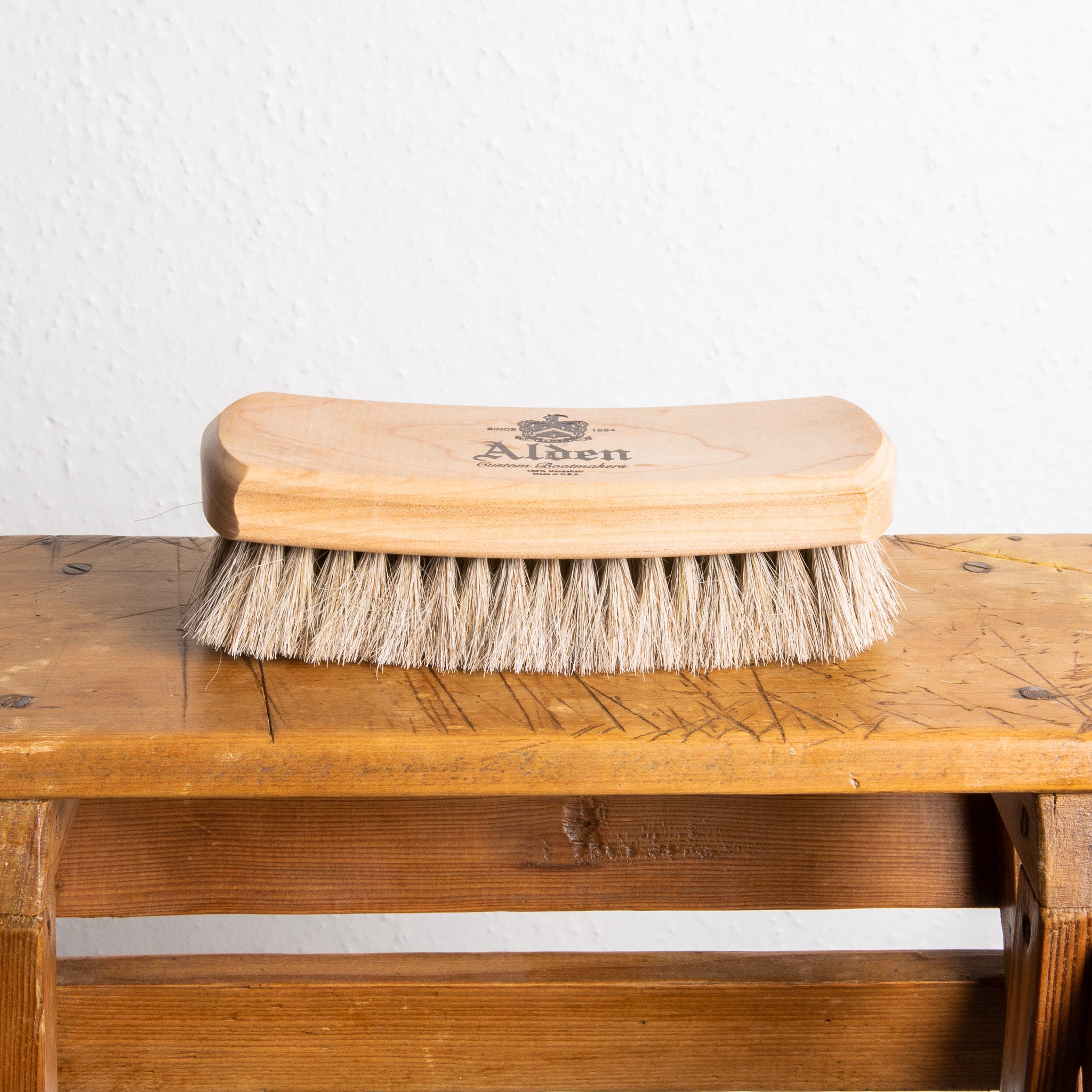 Alden Horse Hair Brush Natural Small – Frans Boone Store
