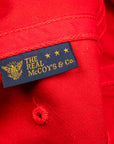 The Real McCoy's Logo Baseball Cap Red