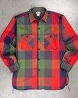 The Real McCoy's 8HU Multicolor Check Flannel Shirt