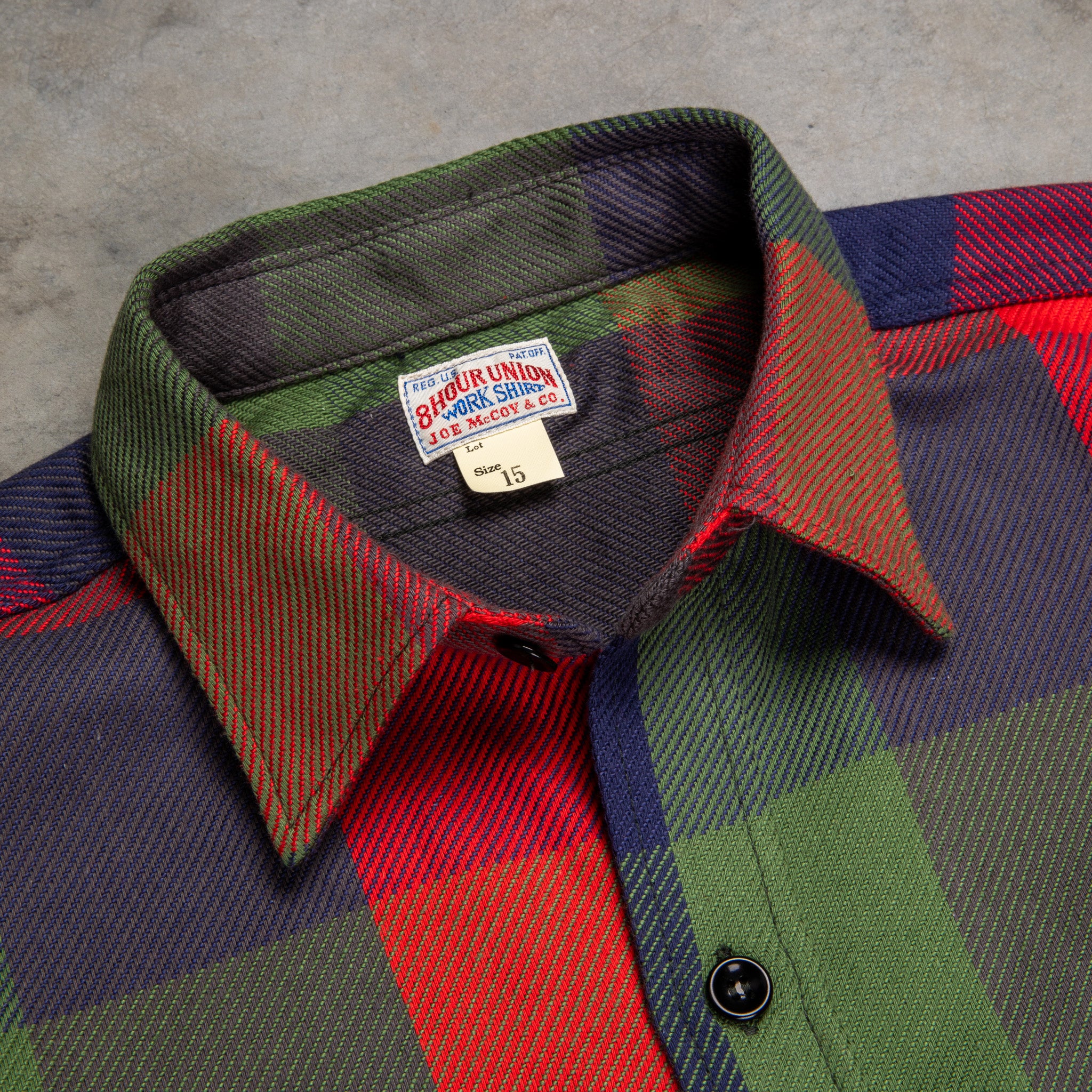 The Real McCoy's 8HU Multicolor Check Flannel Shirt