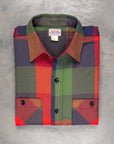 The Real McCoy's 8HU Multicolor Check Flannel Shirt