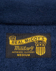 The Real McCoy's Military 1/4 Zip Sweatshirt / USAFA Navy