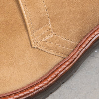 Alden x Frans Boone Tan calf Suede Chukka on Rubber sole