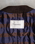 Cohérence Corb Melton Jersey overcoat camel