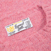 Laurence J. Smith Super Soft Seamless Crew Neck Pullover Heather Orchid