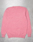 Laurence J. Smith Super Soft Seamless Crew Neck Pullover Heather Orchid