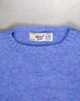 Laurence J. Smith Super soft Seamless Crew Neck Pullover Cornflower