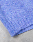 Laurence J. Smith Super soft Seamless Crew Neck Pullover Cornflower