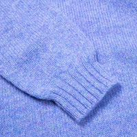 Laurence J. Smith Super soft Seamless Crew Neck Pullover Cornflower