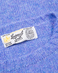 Laurence J. Smith Super soft Seamless Crew Neck Pullover Cornflower