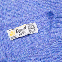 Laurence J. Smith Super soft Seamless Crew Neck Pullover Cornflower