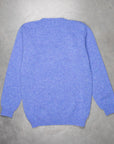 Laurence J. Smith  Super soft Seamless Crew Neck Pullover Cornflower