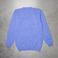 Laurence J. Smith Super soft Seamless Crew Neck Pullover Cornflower