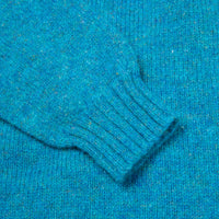 Laurence J. Smith Super soft Seamless Crew Neck Pullover Azure