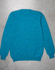 Laurence J. Smith Super soft Seamless Crew Neck Pullover Azure