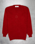 Laurence J. Smith Super soft Seamless Crew Neck Pullover Blaze