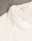 James Perse Vintage Fleece Raglan Sweat Canvas