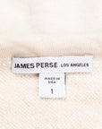 James Perse Vintage Fleece Raglan Sweat Canvas