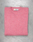 Laurence J. Smith Super Soft Seamless Crew Neck Pullover Heather Orchid