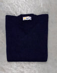 Laurence J. Smith Super soft Seamless Crew Neck Pullover New Navy