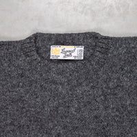 Laurence J. Smith Super soft Seamless Crew Neck Pullover Oxford