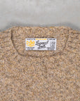 Laurence J. Smith Super soft Seamless Crew Neck Pullover Mushroom