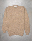 Laurence J. Smith Super soft Seamless Crew Neck Pullover Mushroom