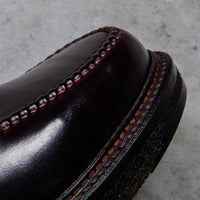 Alden x Frans Boone Classic Moc Toe #8 Cordovan on Crepe