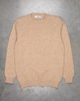 Laurence J. Smith Super soft Seamless Crew Neck Pullover Oatmilk