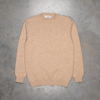 Laurence J. Smith Super soft Seamless Crew Neck Pullover Oatmilk
