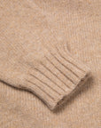 Laurence J. Smith Super soft Seamless Crew Neck Pullover Oatmilk