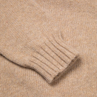 Laurence J. Smith Super soft Seamless Crew Neck Pullover Oatmilk