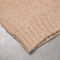 Laurence J. Smith Super soft Seamless Crew Neck Pullover Oatmilk