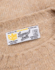 Laurence J. Smith Super soft Seamless Crew Neck Pullover Oatmilk