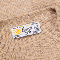 Laurence J. Smith Super soft Seamless Crew Neck Pullover Oatmilk