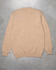 Laurence J. Smith Super soft Seamless Crew Neck Pullover Oatmilk