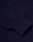 Laurence J. Smith Super soft Seamless Crew Neck Pullover New Navy