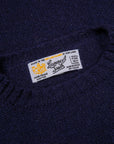 Laurence J. Smith Super soft Seamless Crew Neck Pullover New Navy