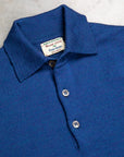 William Lockie Birdseye Solid Merino Wool Polo Dearne