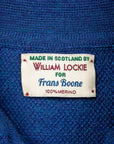 William Lockie Birdseye Solid Merino Wool Polo Dearne