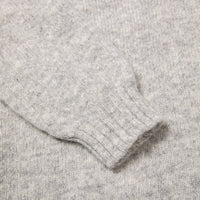 Laurence J. Smith Super soft Seamless Crew Neck Pullover Silver