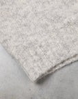 Laurence J. Smith Super soft Seamless Crew Neck Pullover Silver
