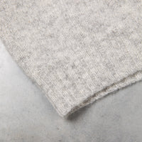 Laurence J. Smith Super soft Seamless Crew Neck Pullover Silver