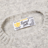Laurence J. Smith Super soft Seamless Crew Neck Pullover Silver
