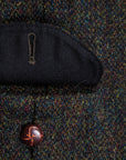 Orgueil OR-4239 Harris Tweed Gilet Dark Green