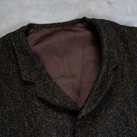 Orgueil OR-4239 Harris Tweed Gilet Dark Green