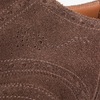 Edward Green Sandringham in Espresso Suede on Dainite Sole