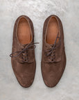 Edward Green Sandringham in Espresso Suede on Dainite Sole