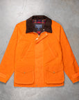 Manifattura Ceccarelli Rain Caban Wax cloth Orange